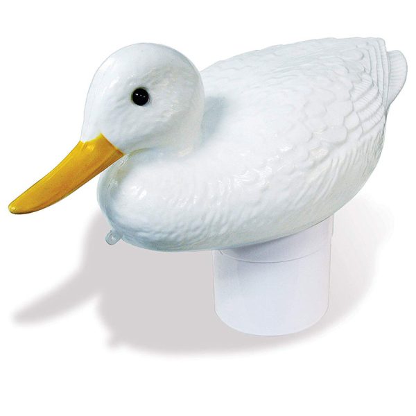 32131 PoolMaster Clori-Duck White 3 in. Pool Chlorine Tablet Feeder