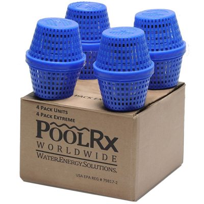 PoolRx 7.5K-20K Pools Blue Mineral Unit - 4 Pack