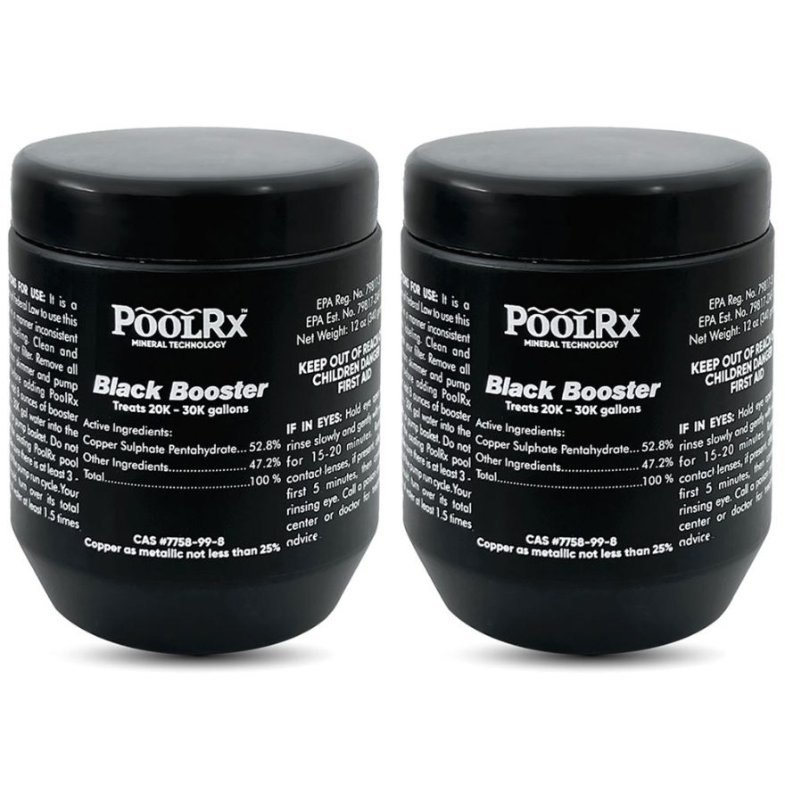 PoolRx Black Booster Mineral Unit Original 20K 30K gallons 2 Pack