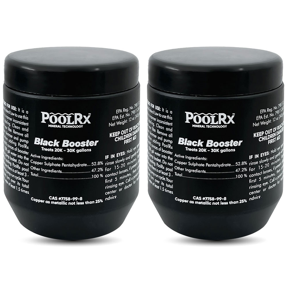 PoolRx Black Booster Mineral Unit 20K ? 30K gallons - 2 Pack