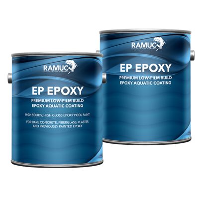 908132901 Ramuc EP Epoxy Pool Paint Royal Blue 1 Gallon Kit