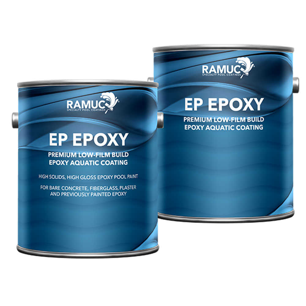 Ramuc EP Epoxy Pool Paint Royal Blue 1 Gallon Kit 908132901