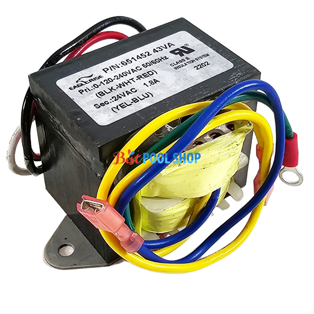 011605F Raypak DSI Pool Heater Transformer 120/240/24V 130A 106A 651452