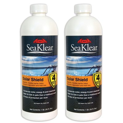 90245SKR SeaKlear 1Qt Solar Shield Liquid Solar Pool Cover - 2 Pack