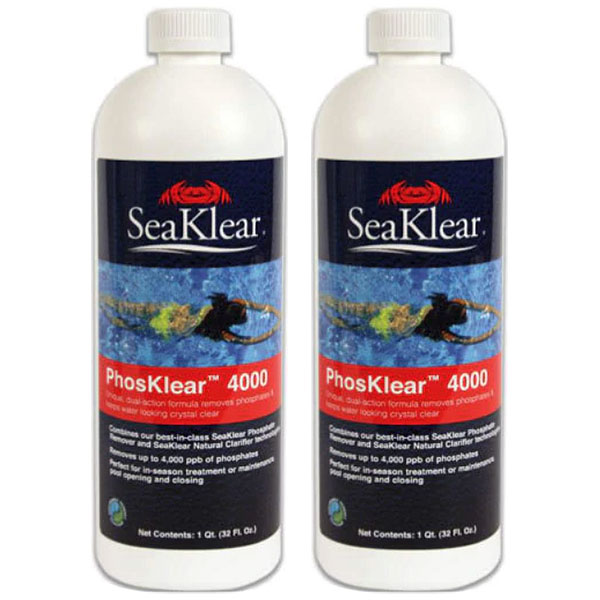 90265SKR SeaKlear Phosphate Remover PhosKlear 4000 32oz. 1040120 90265 2-Pack Multi-Pack