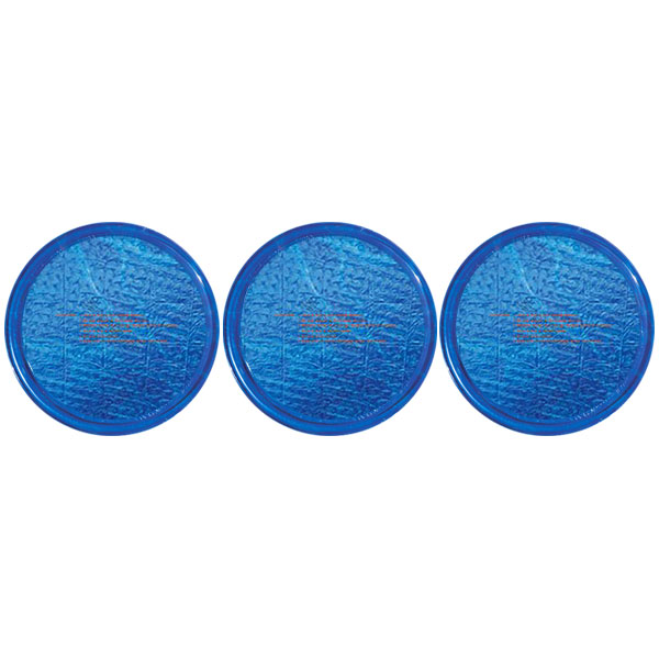 SSRA-BL-02 Solar Sun Rings Plain Blue Water Anchors 5ft. OD (3 Count)