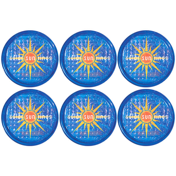 SSRA-SB-02 Solar Sun Rings Sunburst Water Anchors 5ft. OD (6 Count)