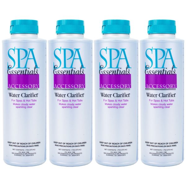 32612000 Spa Essentials Hot Tub Water Clarifier (4 Count)