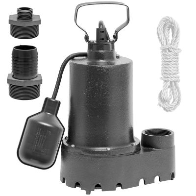 92339 Superior 1/3 HP Submersible Pool Water Drain Pump