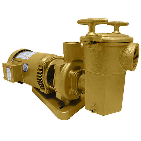 11505000 Swimming Pool Spa Aqua-Flo A-Series Brass Pump 1/2 HP 3PH