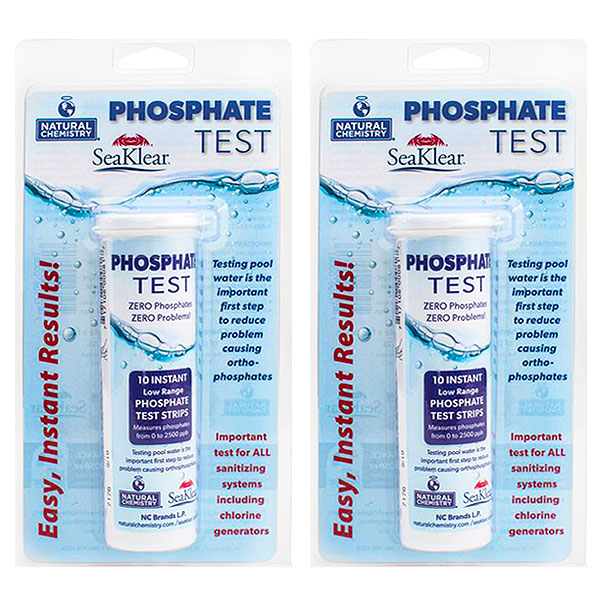 10081NCM Swimming Pool Water Phosphate Test Strip Kit 2-Pack Multi-Pack