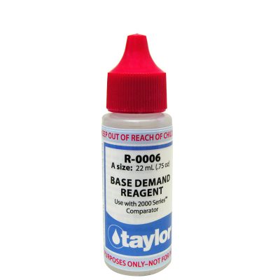R-0006-A Taylor Dropper Bottle 0.75 oz Base Demand Reagent