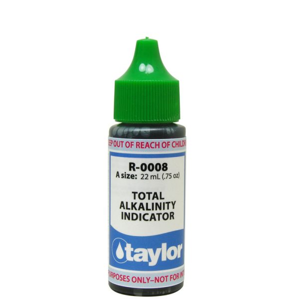 R-0008-A Taylor Dropper Bottle 0.75 oz Total Alkalinity Indicator