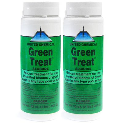 GT-C12 United Cemical Algaecide Green Treat - 2 Pack
