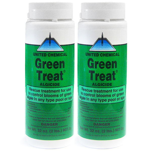 GT-C12 United Cemical Algaecide Green Treat (2 Count)