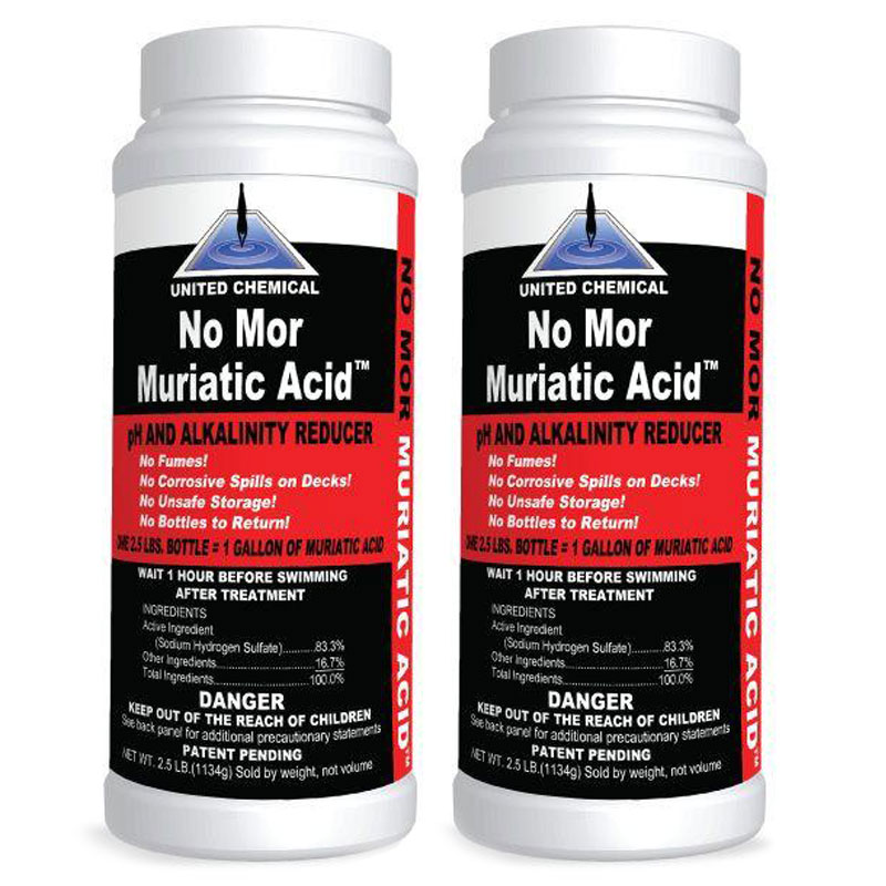 MURA-C12 United Chemical No Mor Muriatic Acid 2.5lb (2 Count)