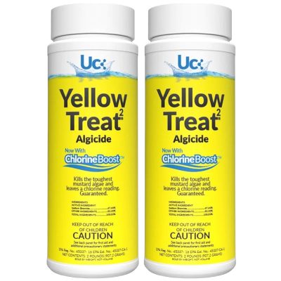 YT2-C12 United Chemical Yellow Treat 2 Algaecide 2lb. (2 Count)