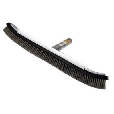 Valterra Swimming Pool Deluxe Algae Brush Metal Bristle 18in. B3118