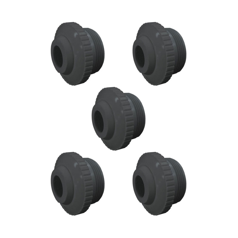 400-1411D Waterway 1.5 in Thr. 0.75 in Black Hydrostream Jet (5 Count)