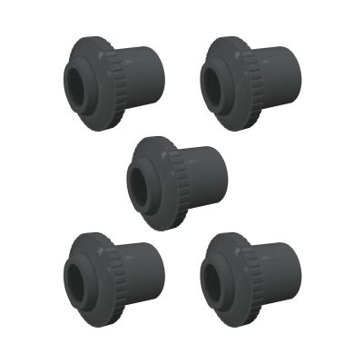 Waterway 1.5in Sl. 0.75 in Black Hydrostream Jet 400-1421D - 5 Pack