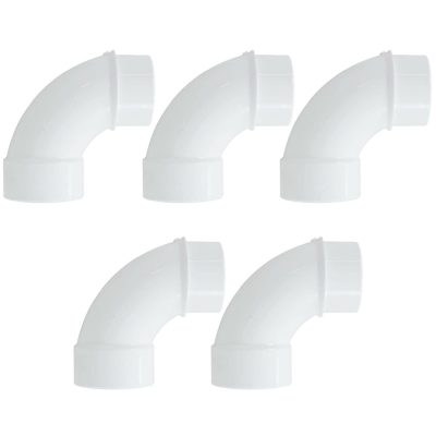 Waterway 1.5in. Sweep Street 90 deg. Elbow 411-9100 - 5 Pack