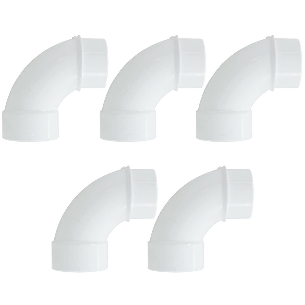 411-9100 Waterway 1.5in. Sweep Street 90 deg. Elbow (5 Count)