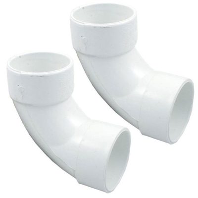 411-9150 Waterway 2.5in. Sweep 90 deg. Elbow 2-Pack Multi-Pack